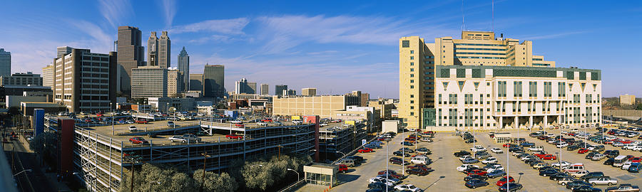 Atlanta Photograph - Hospital In A City, Grady Memorial by Panoramic Images