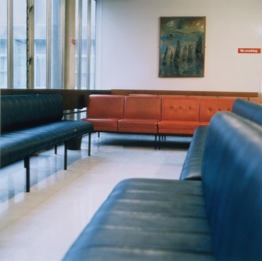 Hospital Waiting Room Photograph by Michael Franke Hospital Waiting Room Photograph by Michael Franke