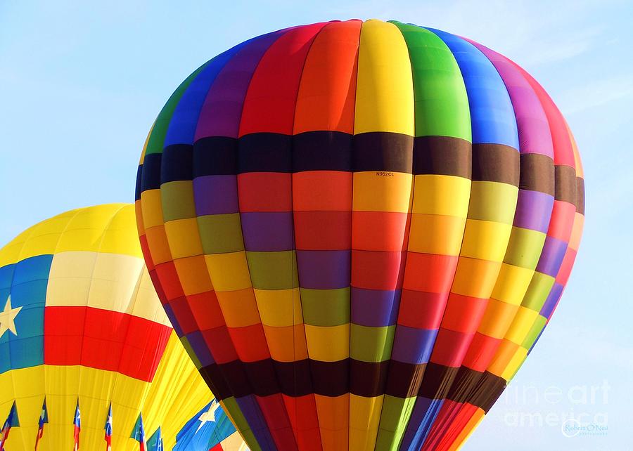 Hot Air Balloons Photograph - Hot Air #7 by Robert ONeil