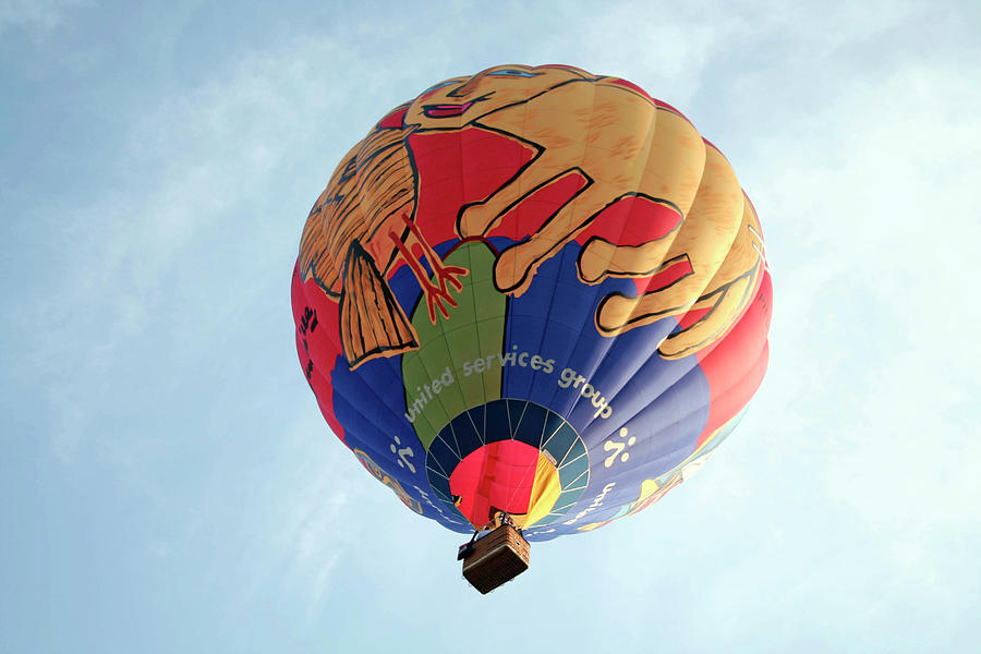 Hot Air Balloon Photograph by Chris Martin-bahr/science Photo Library