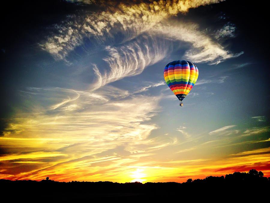 Hot Air Balloon Photograph by Chris Montcalmo