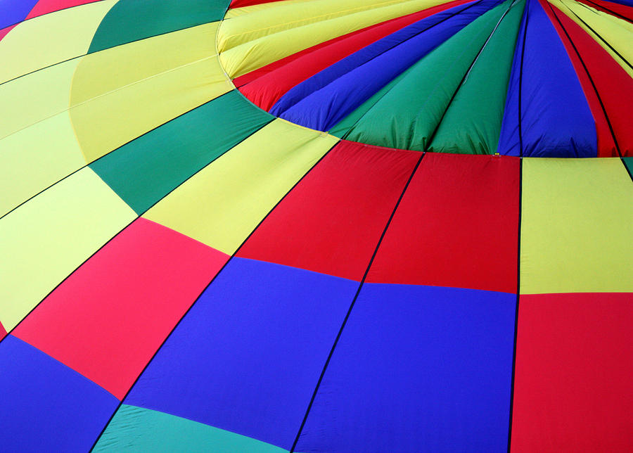 Hot Air Balloon Colors Photograph by Kami McKeon