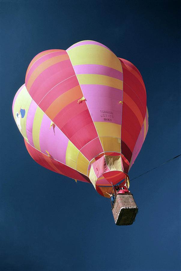 Hot Air Balloon Descending Photograph by Adam Hart-davis/science Photo Library