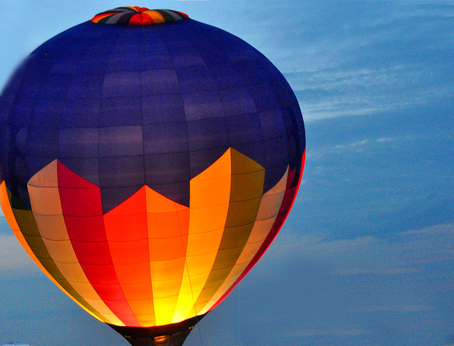 Hot Air Balloon Photograph by Diane Lent