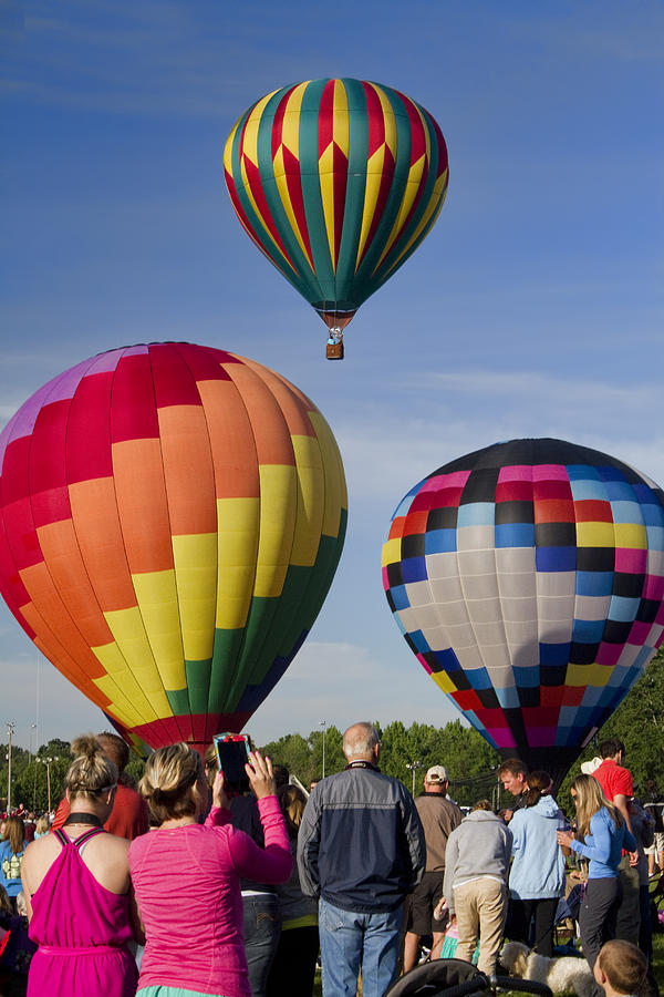 Hot Air Balloon Festival Photograph by Kathy Clark