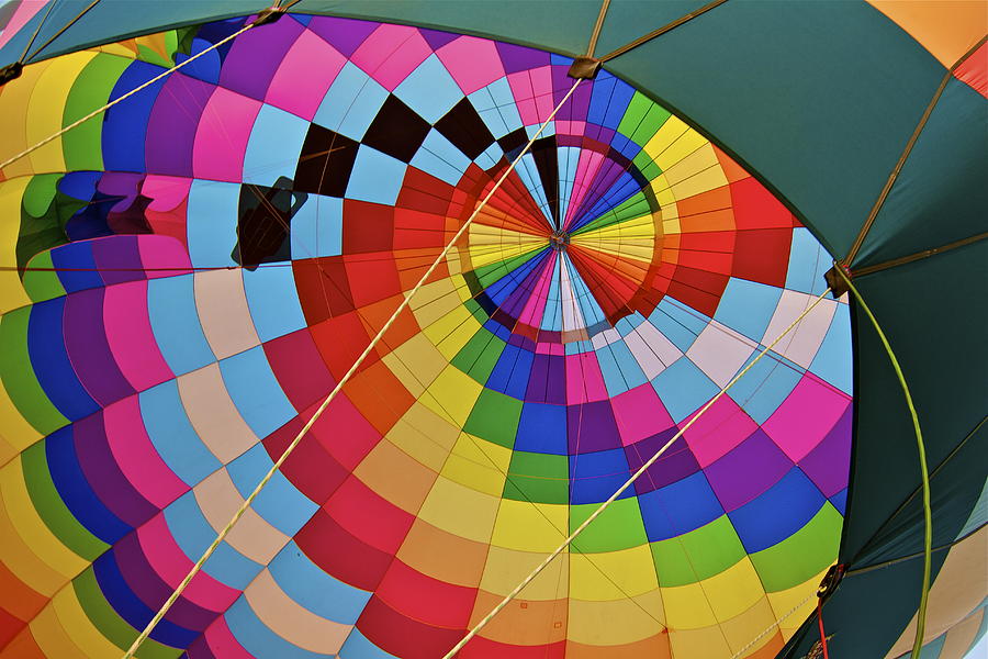 Hot Air Balloon Photograph by John Babis