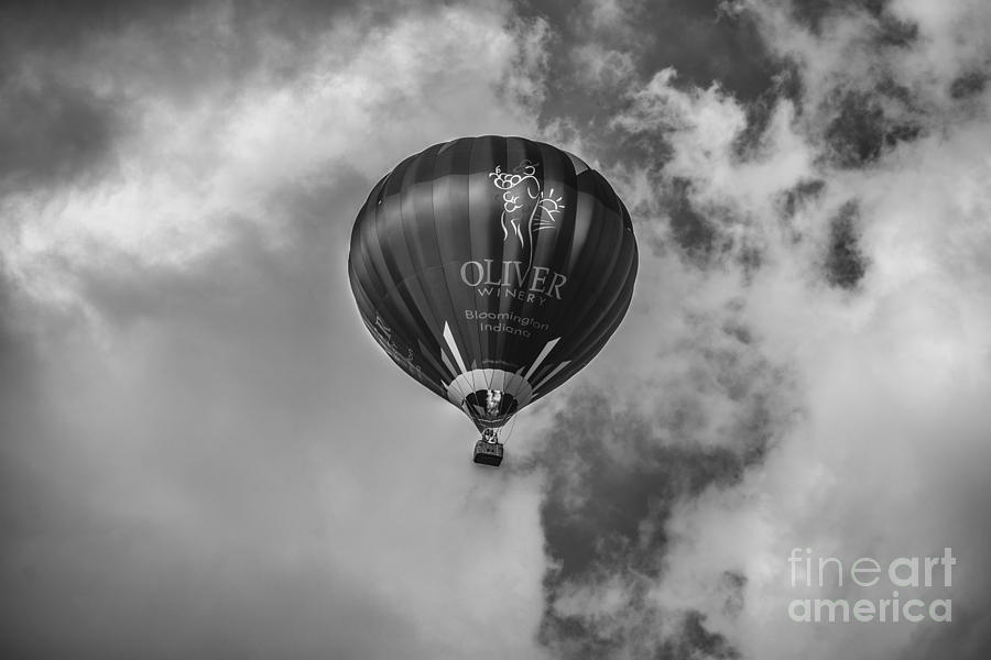 Hot Air Balloon OW 1 Photograph by David Haskett II