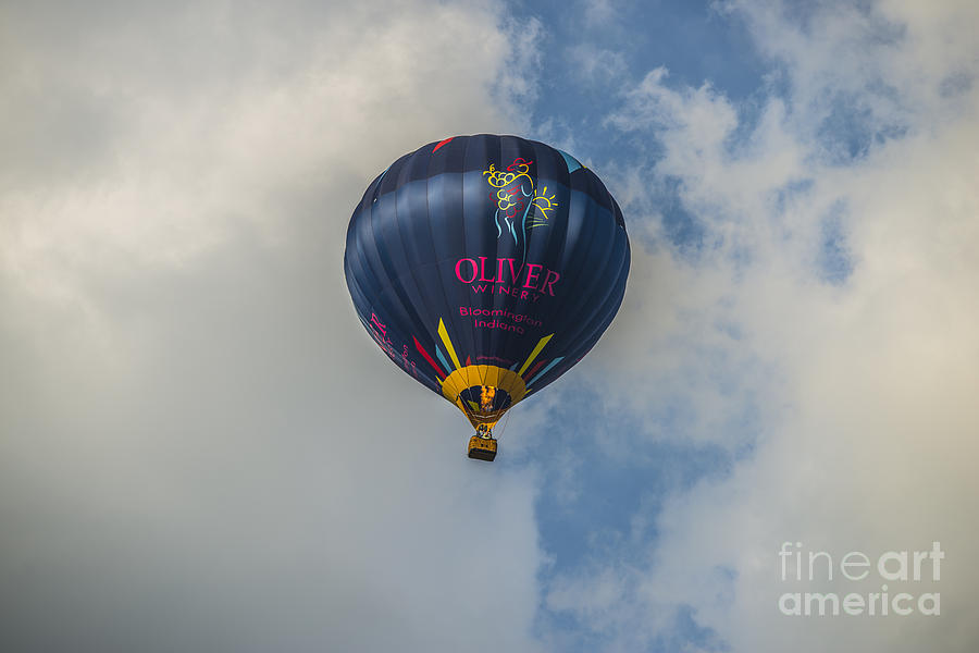 Hot Air Balloon OW 8 Photograph by David Haskett II