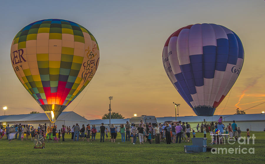 Hot Air Balloons 14 Photograph by David Haskett II