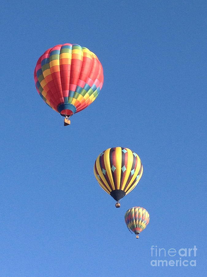 Hot Air Balloons 2 Photograph by Jacklyn Duryea Fraizer