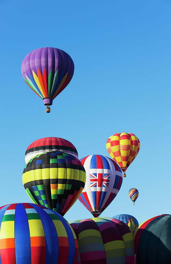 Hot Air Balloons, 2015 Balloon Fiestas Photograph by Richard Maschmeyer