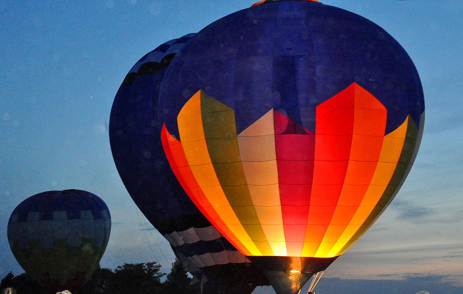 Hot Air Balloons Photograph by Diane Lent
