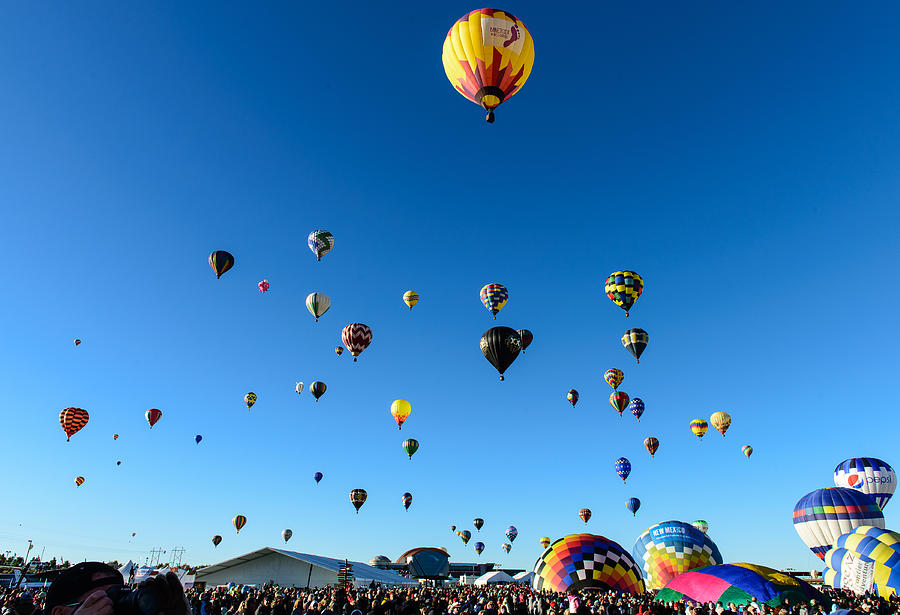 Hot Air Balloons Photograph by John Johnson