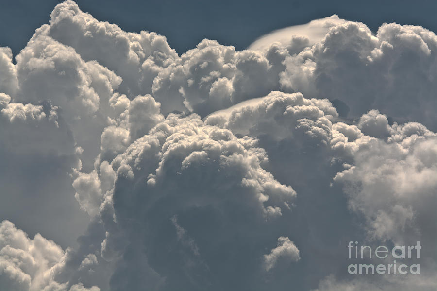Hot and Hazy Clouds Photograph by Cheryl Baxter
