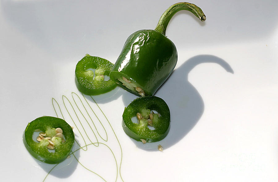 Still Life Photograph - Hot Chili Pepper by Living Color Photography Lorraine Lynch
