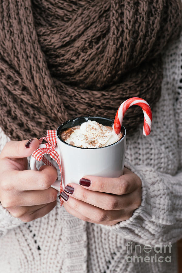 Christmas Photograph - Hot chocolate by Viktor Pravdica