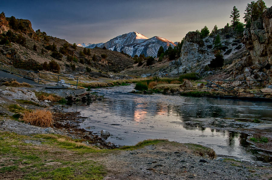 Mountain Photograph - Hot Creek by Cat Connor