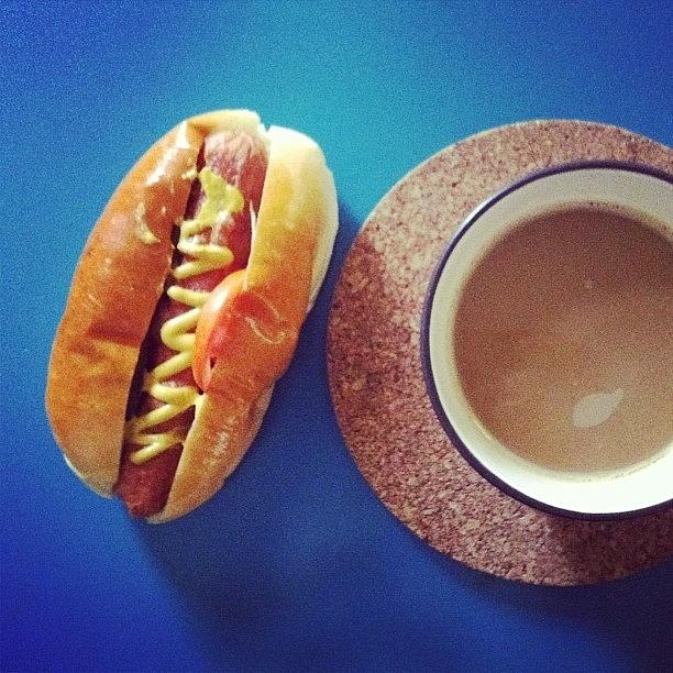 Coffee Photograph - Hot Dog, For A Change. #hotdog by TC Li