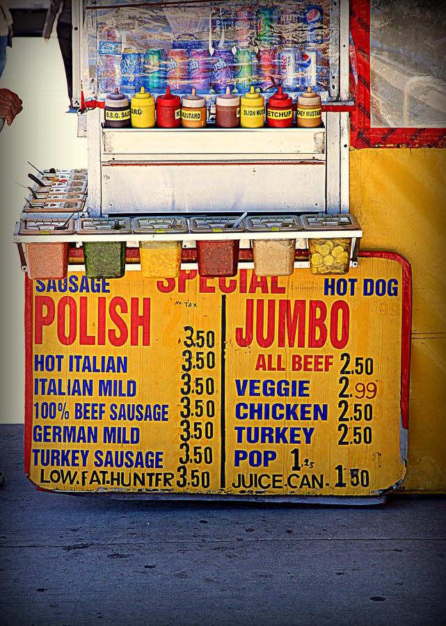 Hot Dog Stand Photograph by Valentino Visentini