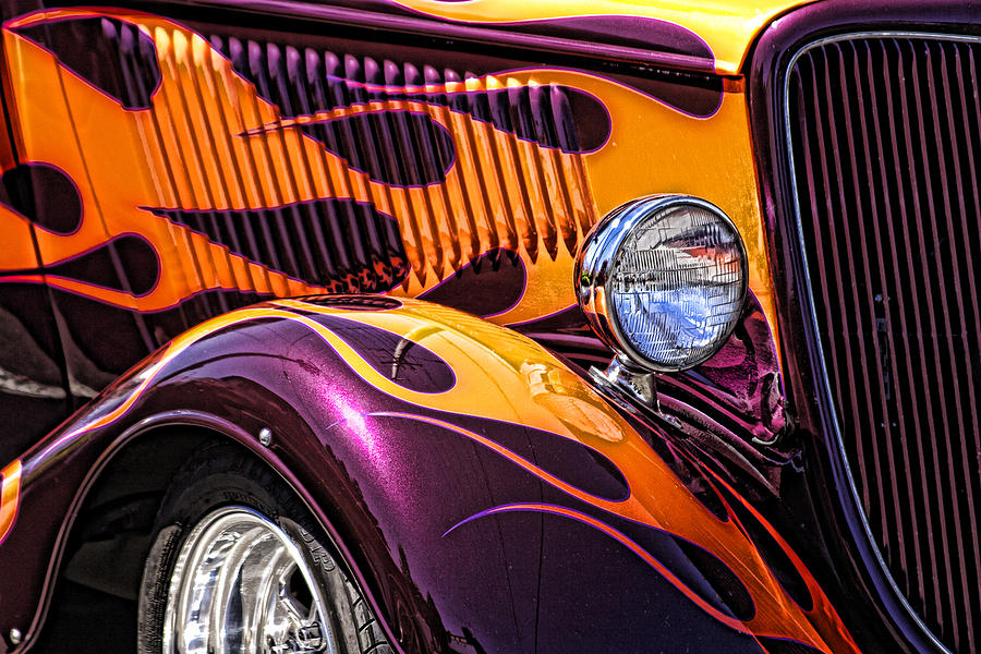 Transportation Photograph - Hot Ford by Wes and Dotty Weber