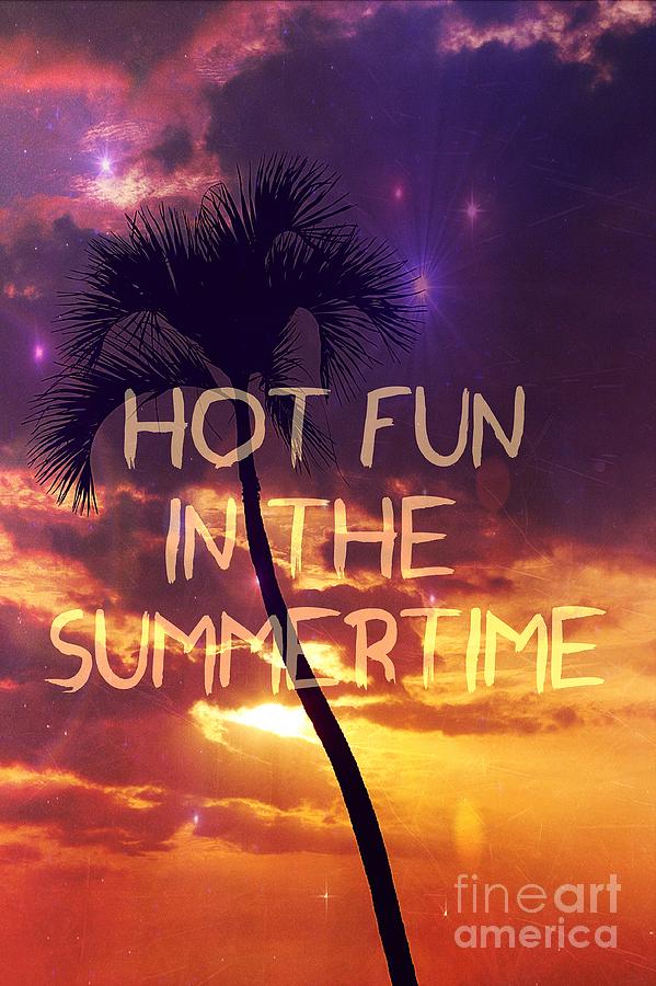 Hot Fun In The Summertime Photograph by Sylvia Cook