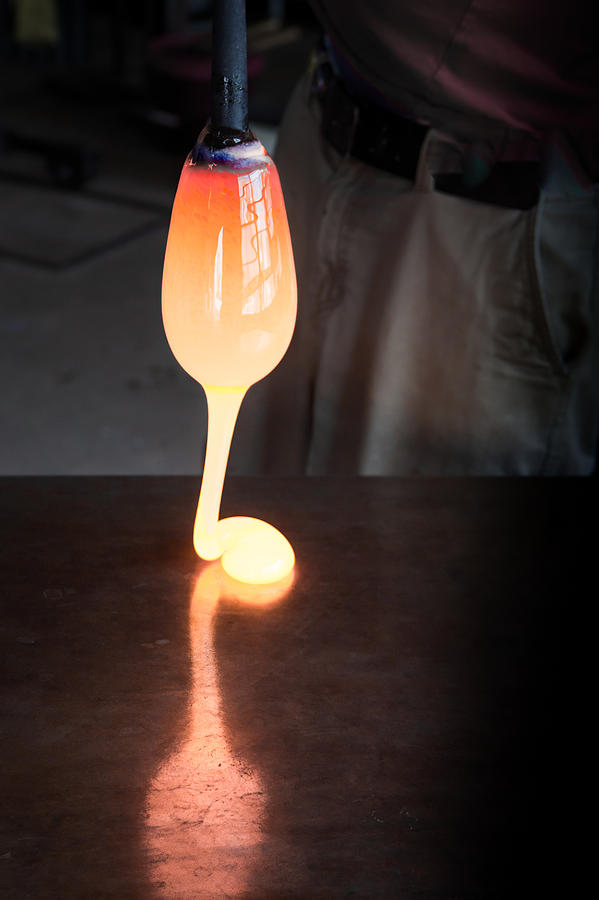 Hot Glass Now Photograph