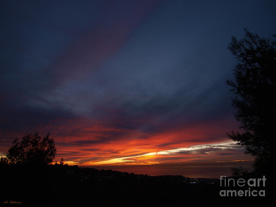 Hot hot sunset 03 Photograph by Arik Baltinester
