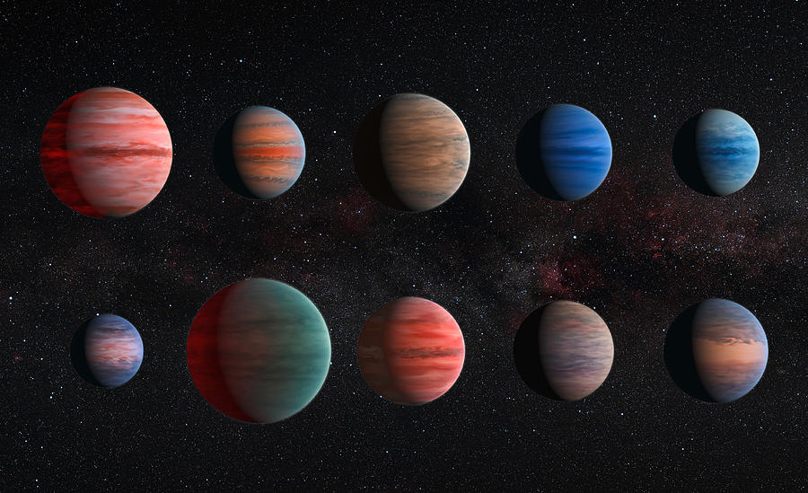 Hot Jupiter Exoplanets Photograph by Science Source
