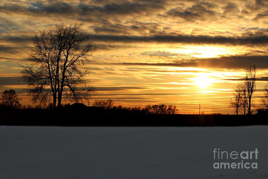 Sunset Photograph - Hot n Cold ll by Scott Bennett