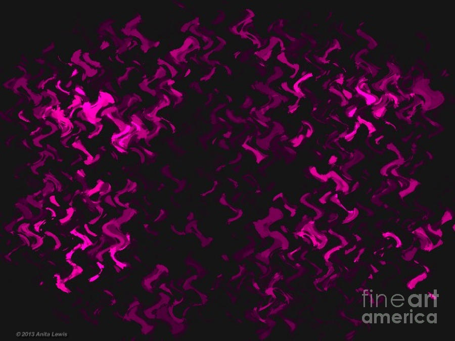 Hot Pink Ripples Photograph by Anita Lewis