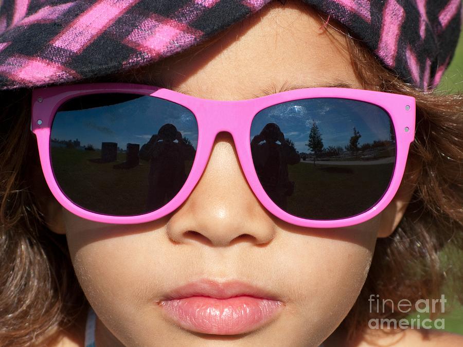 Hot Pink Sunglasses Photograph By Ann Horn
