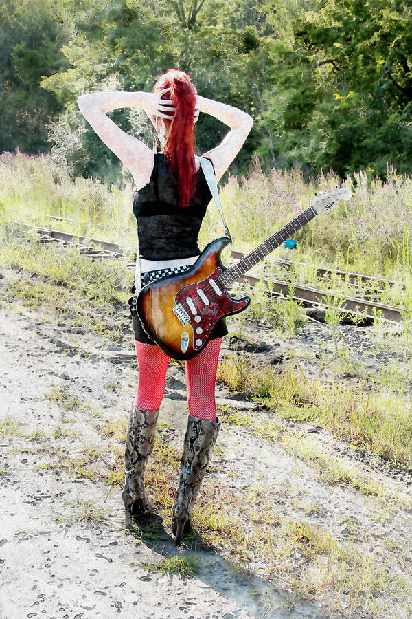 Hot Rocker Photograph by David Stasiak