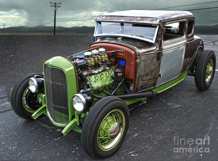 Car Photograph - Hot Rod - 04 by Gregory Dyer