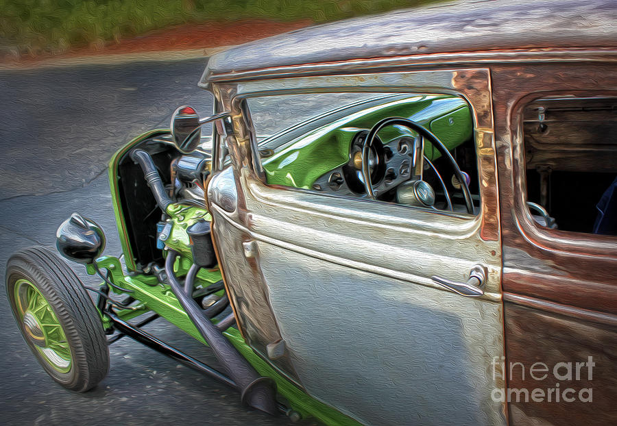 Car Photograph - Hot Rod - 06 by Gregory Dyer