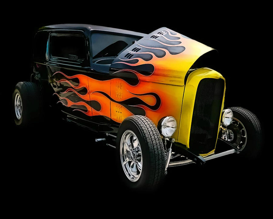 Hot Rod Photograph by Vic Montgomery