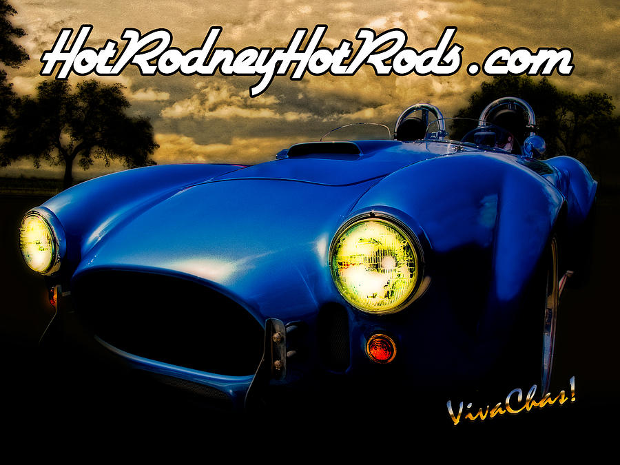 Hot Rodney Hot Rods Cobra Poster Photograph by Chas Sinklier