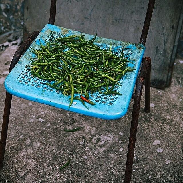 Georgetown University Photograph - Hot Seat. Chow Rasta Market by David  Hagerman