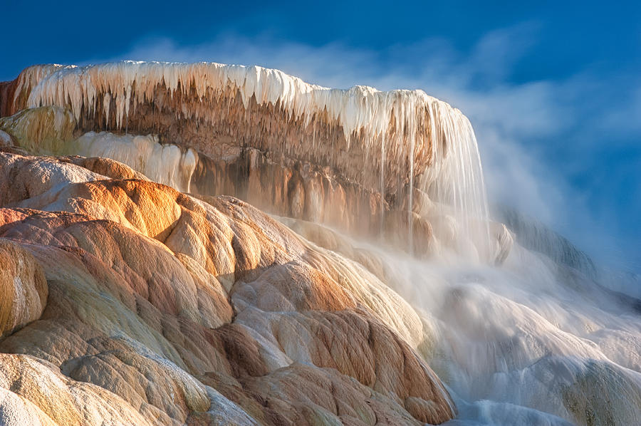 Hot Spring Terrace Photograph by Joan Herwig - Fine Art America