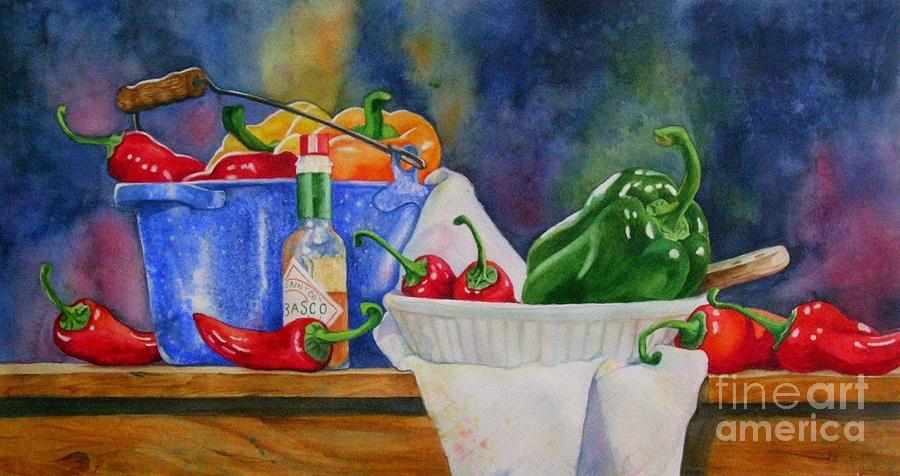 Hot Stuff Painting by Sarah Luginbill - Fine Art America