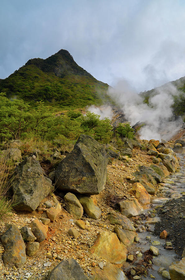 Hot Water And Steam Of Hakone Photograph by Daniel Gueysset Photography