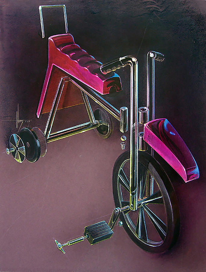 Hot Wheels Painting - Hot Wheels by Jack Adams Hot Wheels Painting - Hot Wheels by Jack Adams