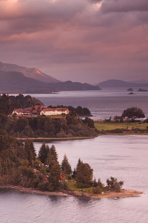 Hotel At The Lakeside, Llao Llao Hotel Photograph by Panoramic Images Hotel At The Lakeside, Llao Llao Hotel Photograph by Panoramic Images