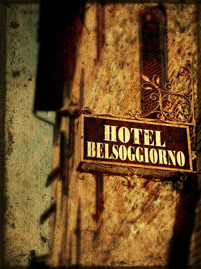 Hotel Belsoggiorno Photograph by Micki Findlay