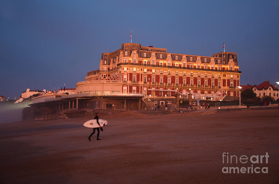 Hotel du Palais Biarritz Photograph by Perry Van Munster