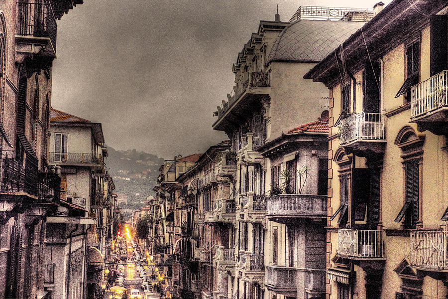 Hotel Genova View Digital Art by William Fields