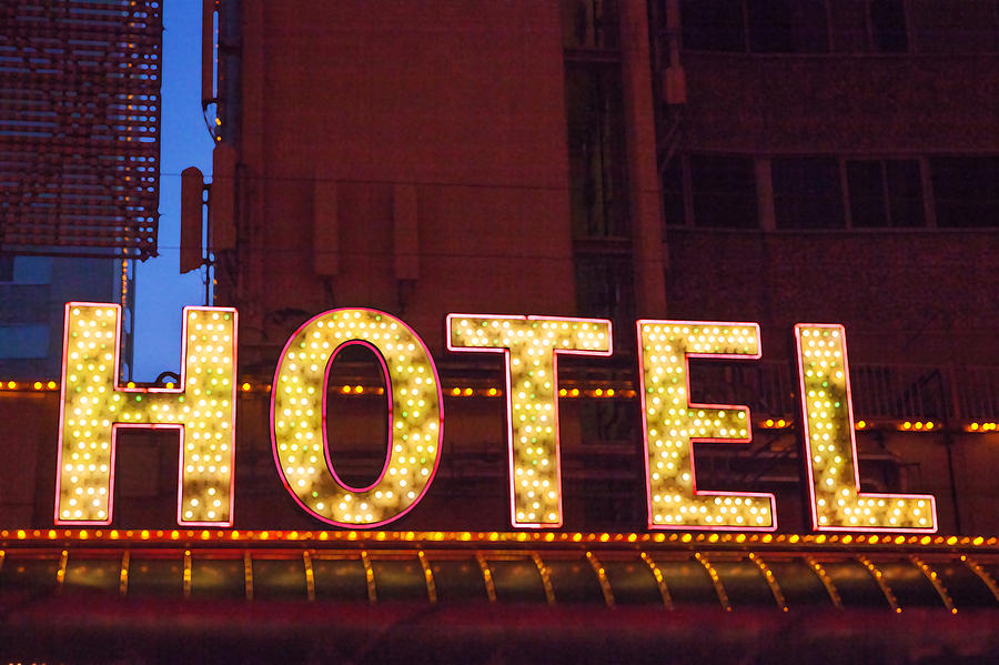 Hotel in the City Photograph by Art Block Collections