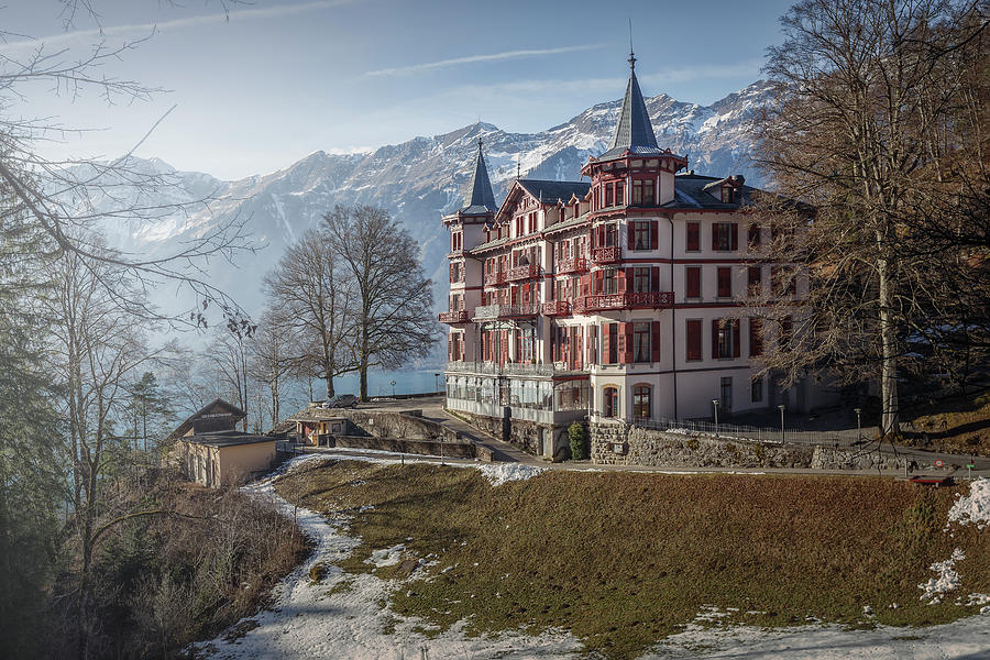 Hotel, Interlaken, Bern Canton Photograph by Álvaro Sánchez - Fine Art ...