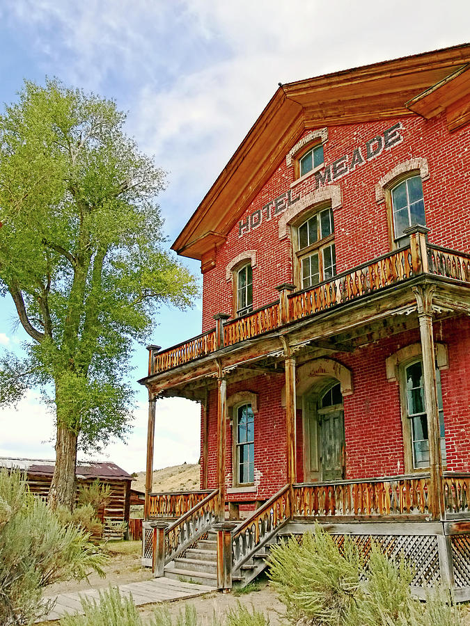 Hotel Meade Bannack Montana Ghost Town Photograph by Jennie Marie Schell