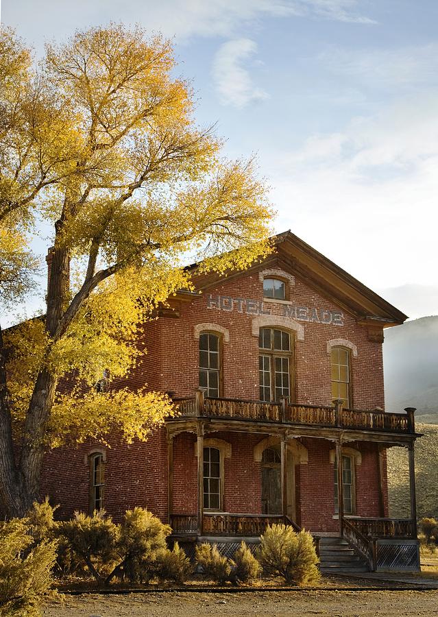 Fall Photograph - Hotel Meade by Sonya Lang
