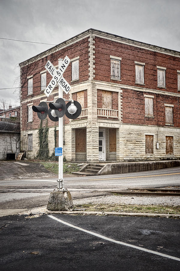 Hotel Railroad Photograph by Sharon Popek
